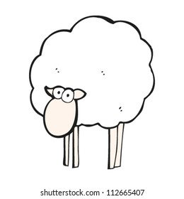 cartoon sheep