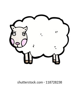 cartoon sheep