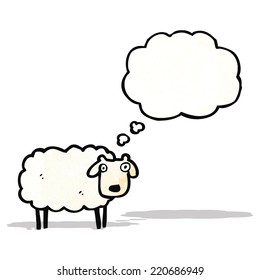 cartoon sheep