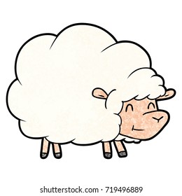 cartoon sheep