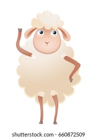 cartoon sheep fingering