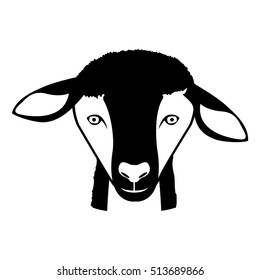 cartoon sheep icon