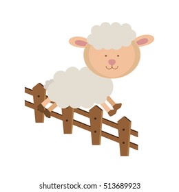 cartoon sheep icon