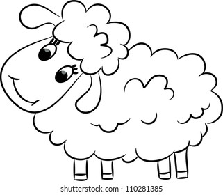 16,282 Sheep outline Images, Stock Photos & Vectors | Shutterstock