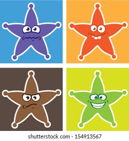 cartoon sheriff stars