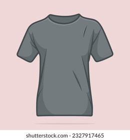 Cartoon shirt vector illustration design 