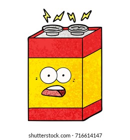 Cartoon-Schockbatterie