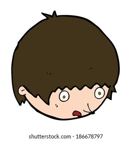 cartoon shocked face