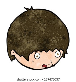 caricatura de cara impactada