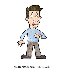 Cartoon Shocked Man Stock Vector (Royalty Free) 203414422 | Shutterstock