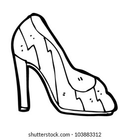 cartoon shoe