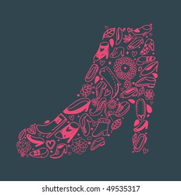 Zapato de caricatura
