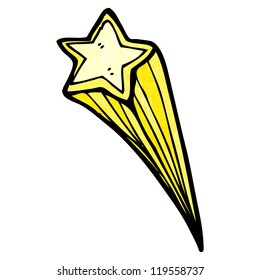 Cartoon Shooting Star