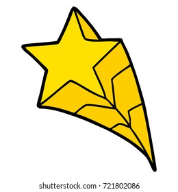 estrella de tiro de caricatura