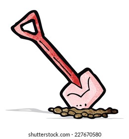 cartoon shovel