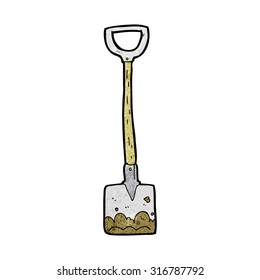 cartoon shovel