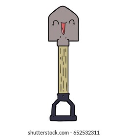 cartoon shovel