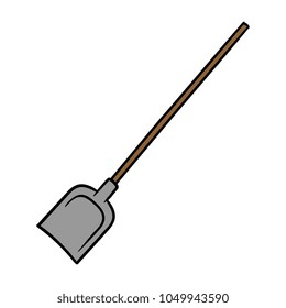 Cartoon Shovel Illustration Stock Vector (Royalty Free) 1049943590 ...