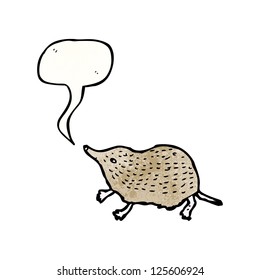 cartoon shrew