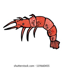 cartoon shrimp