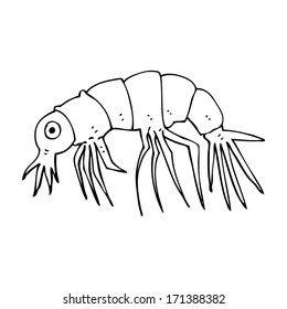 cartoon shrimp