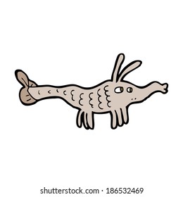 gambas de dibujos animados