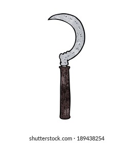 Cartoon-Sichel