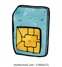 Cartoon-Sim-Karte