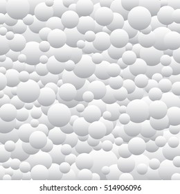 The cartoon simple many white gradient circles texture background