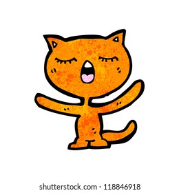 gato de dibujos animados