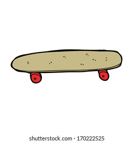 skate de desenho animado