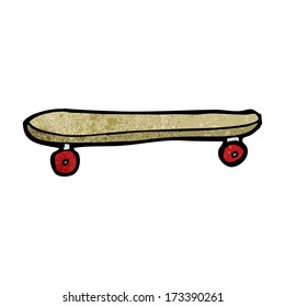 patineta de dibujos animados