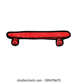 cartoon skateboard