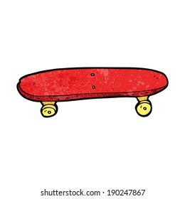 Cartoon-Skateboard