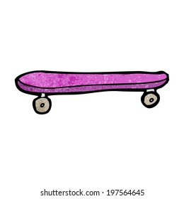 cartoon skateboard