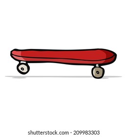 patineta de dibujos animados