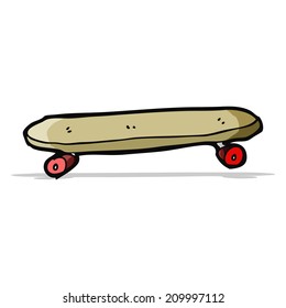 cartoon skateboard