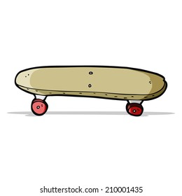 Cartoon-Skateboard