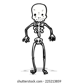 Similar Images, Stock Photos & Vectors of skeleton cartoon - 63859927