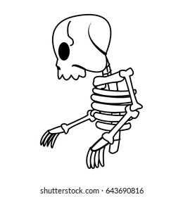 cartoon skeleton bones mystery fairy tale