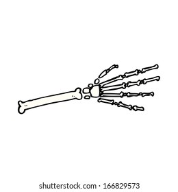 Cartoon Skeleton Hand