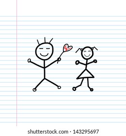 cartoon sketch  hand drawn for use