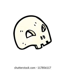 cartoon skull