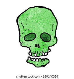 cartoon skull