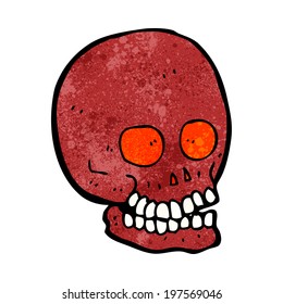 cartoon skull