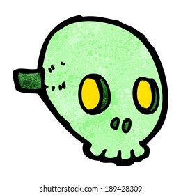 cartoon skull mask