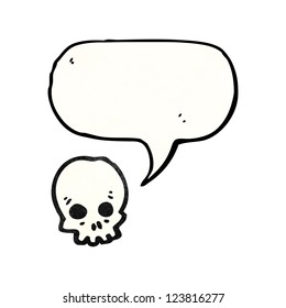 cartoon skull symbol