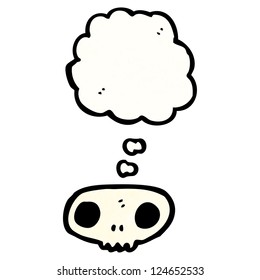 cartoon skull symbol