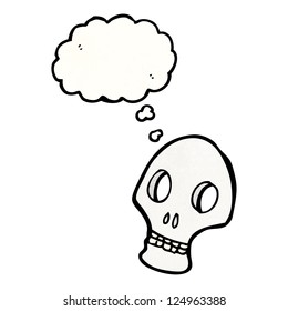 cartoon skull symbol