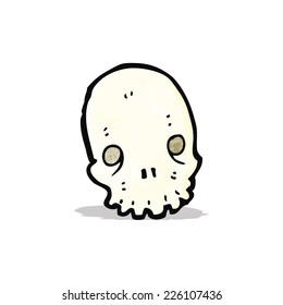 cartoon skull symbol